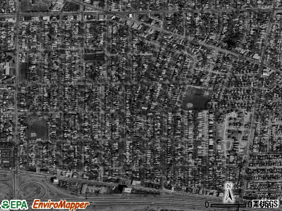 Norwood Park township, Illinois satellite photo by USGS