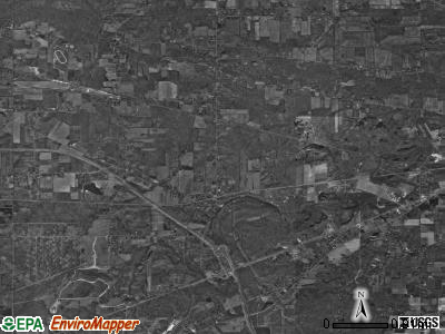 Braceville township, Ohio satellite photo by USGS