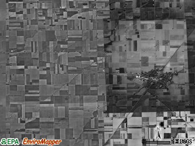 Bartlow township, Ohio satellite photo by USGS