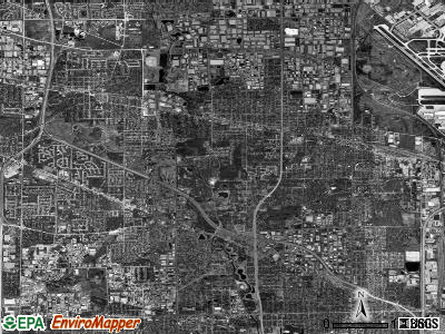 Addison township, Illinois satellite photo by USGS