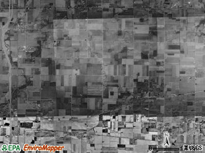 Bloom township, Ohio satellite photo by USGS