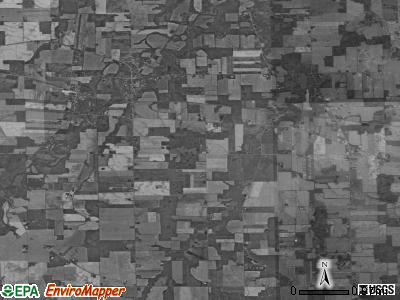 Clarksfield township, Ohio satellite photo by USGS