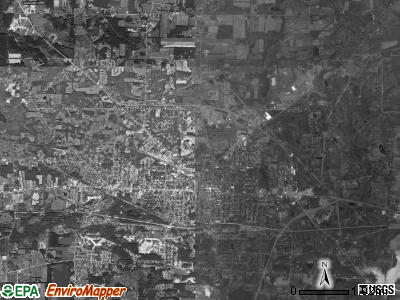 Ravenna township, Ohio satellite photo by USGS