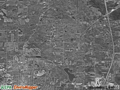 Medina township, Ohio satellite photo by USGS