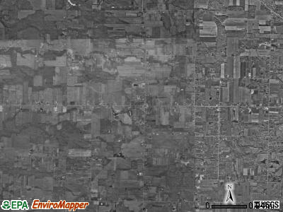Penfield township, Ohio satellite photo by USGS
