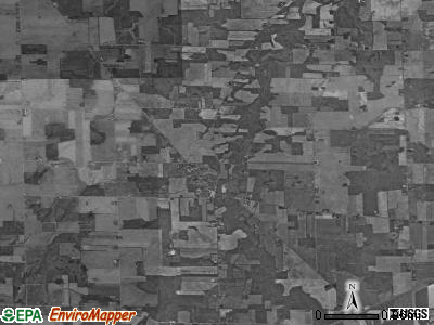Fitchville township, Ohio satellite photo by USGS