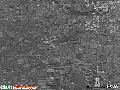Lafayette township, Ohio satellite photo by USGS