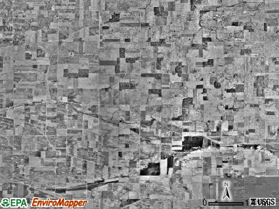 Biglick township, Ohio satellite photo by USGS