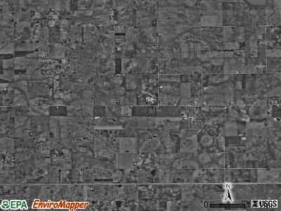 Malta township, Illinois satellite photo by USGS