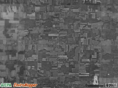 Sullivan township, Ohio satellite photo by USGS