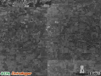 Randolph township, Ohio satellite photo by USGS