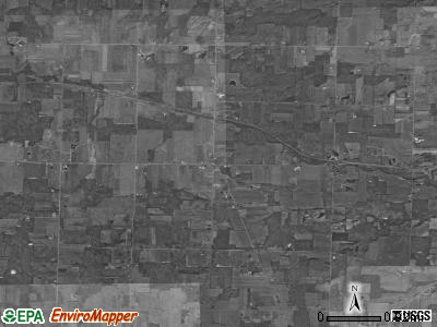 Homer township, Ohio satellite photo by USGS