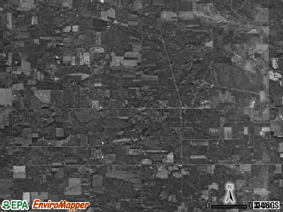 Ellsworth township, Ohio satellite photo by USGS