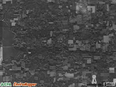 Berlin township, Ohio satellite photo by USGS