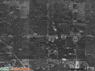 Boardman township, Ohio satellite photo by USGS