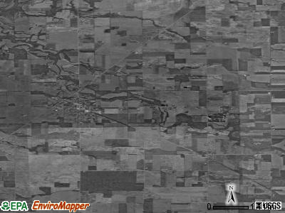 Sycamore township, Ohio satellite photo by USGS