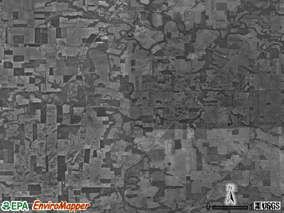 Tymochtee township, Ohio satellite photo by USGS