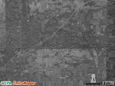 Congress township, Ohio satellite photo by USGS