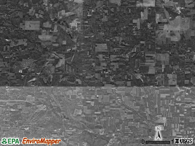 Green township, Ohio satellite photo by USGS