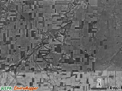 Jennings township, Ohio satellite photo by USGS