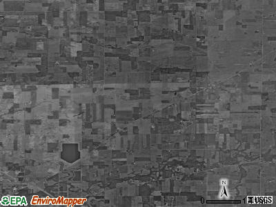 Liberty township, Ohio satellite photo by USGS