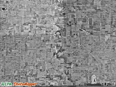 Delaware township, Ohio satellite photo by USGS