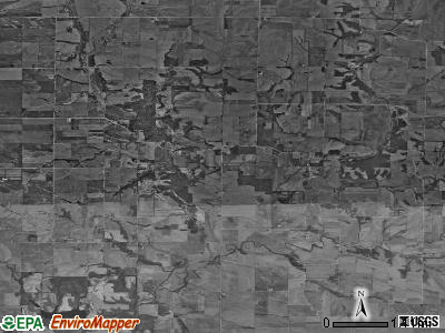 Clyde township, Illinois satellite photo by USGS