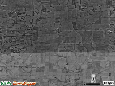 Genesee township, Illinois satellite photo by USGS