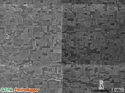Willshire township, Ohio satellite photo by USGS