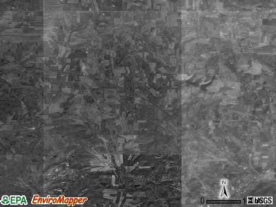 Paris township, Ohio satellite photo by USGS