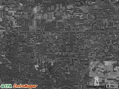 Vermillion township, Ohio satellite photo by USGS