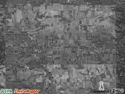 Plain township, Ohio satellite photo by USGS