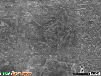 West township, Ohio satellite photo by USGS