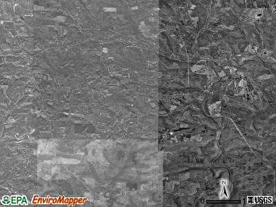 Middleton township, Ohio satellite photo by USGS