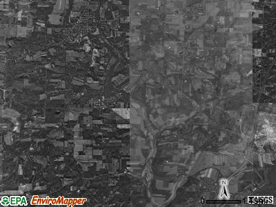 Bethlehem township, Ohio satellite photo by USGS