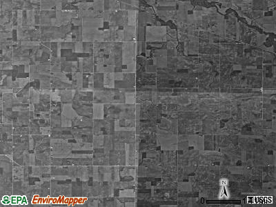 Black Creek township, Ohio satellite photo by USGS