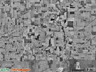 Logan township, Ohio satellite photo by USGS