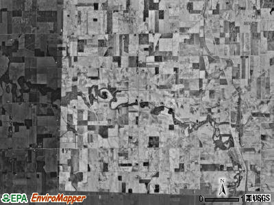 Salem township, Ohio satellite photo by USGS