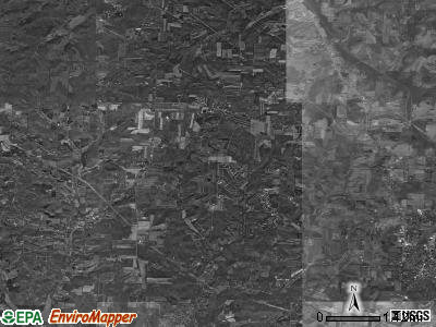 Harrison township, Ohio satellite photo by USGS