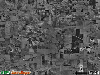 Kaneville township, Illinois satellite photo by USGS
