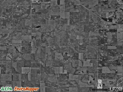 Pierce township, Illinois satellite photo by USGS