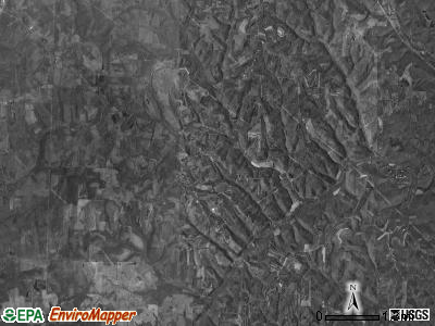 Lee township, Ohio satellite photo by USGS