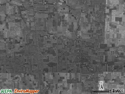 Pusheta township, Ohio satellite photo by USGS