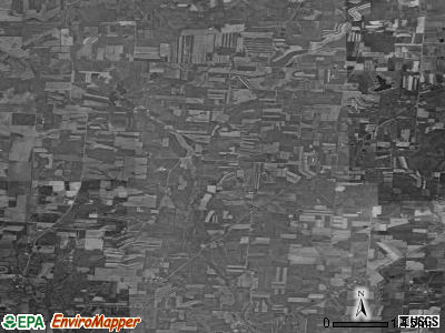 Pike township, Ohio satellite photo by USGS