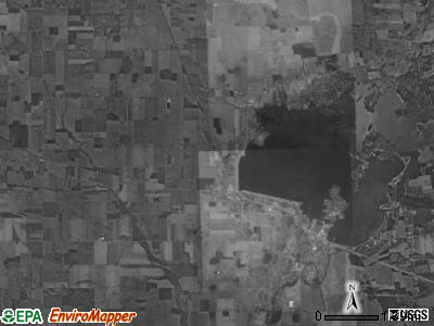 Stokes township, Ohio satellite photo by USGS