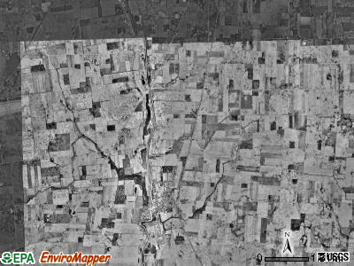 Prospect township, Ohio satellite photo by USGS