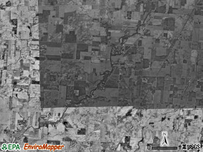 Westfield township, Ohio satellite photo by USGS