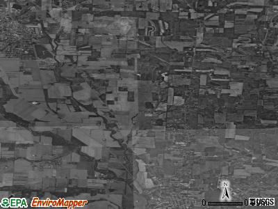 Morris township, Ohio satellite photo by USGS