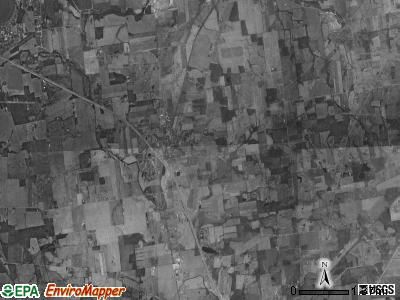 McArthur township, Ohio satellite photo by USGS