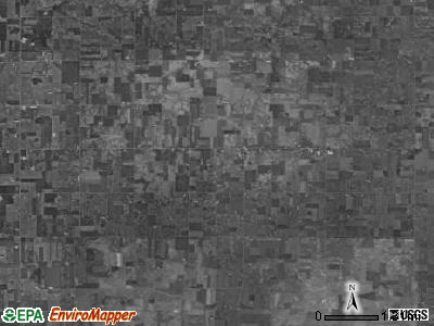Marion township, Ohio satellite photo by USGS